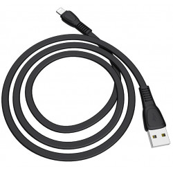 CÂBLE USB HOCO X40 3A Pour iPhone / 1 M / Noir