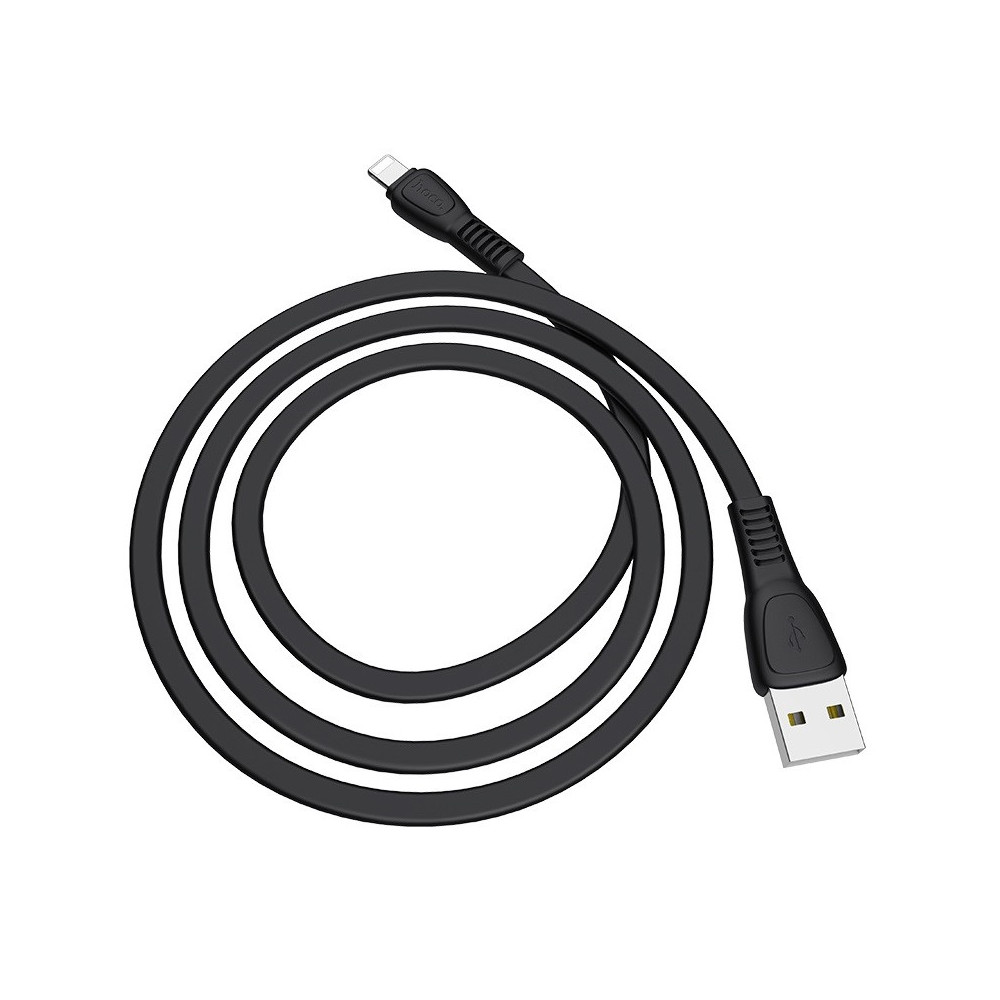 CÂBLE USB HOCO X40 3A Pour iPhone / 1 M / Noir