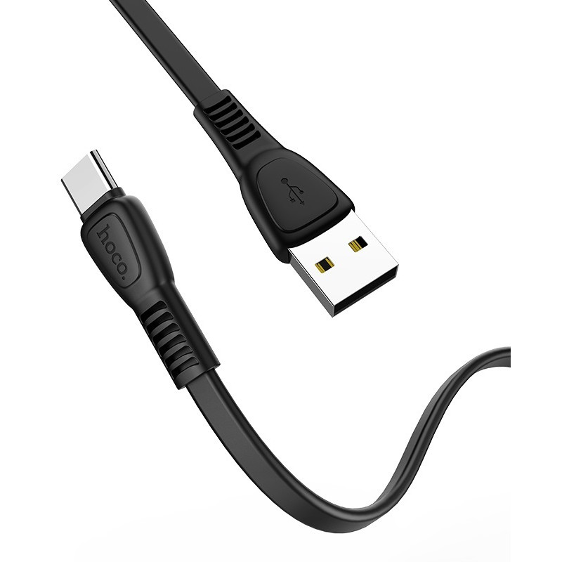CÂBLE USB HOCO X40 3A Pour Type-C / 1 M / Noir