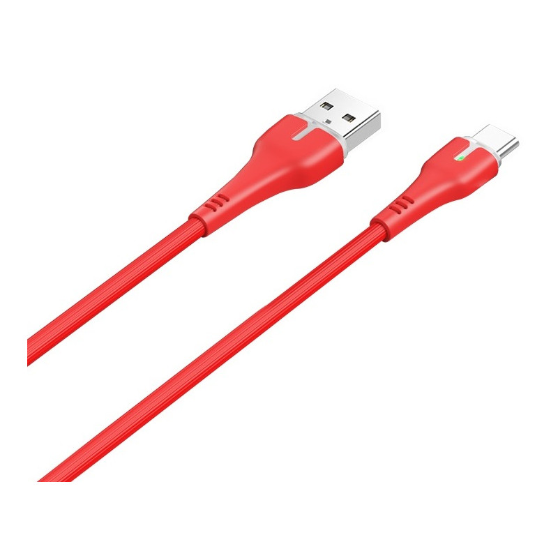 CÂBLE USB HOCO X45 3A Pour Type-C / 1 M / Rouge