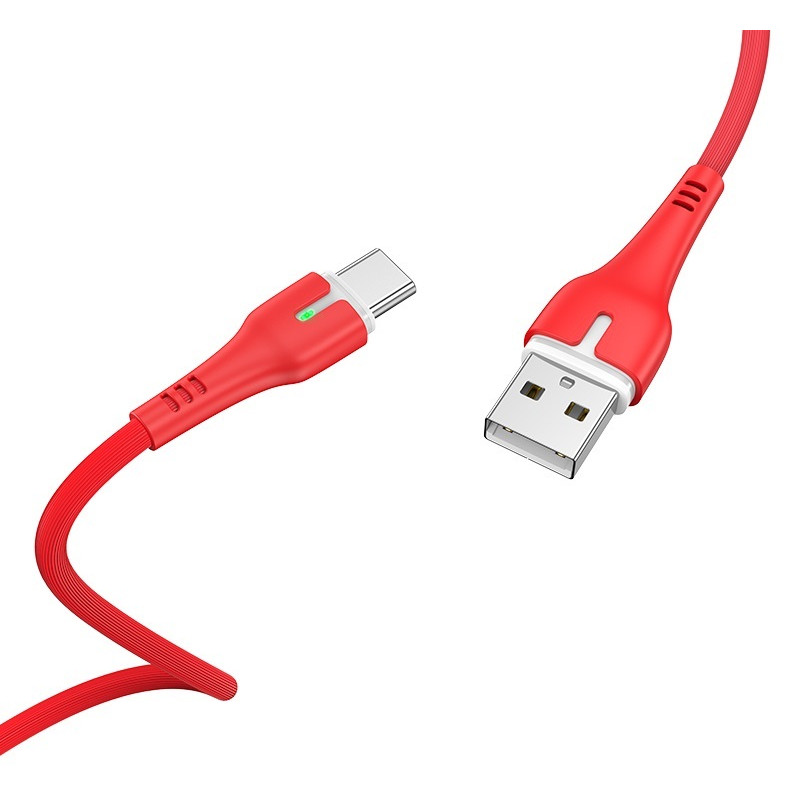 CÂBLE USB HOCO X45 3A Pour Type-C / 1 M / Rouge