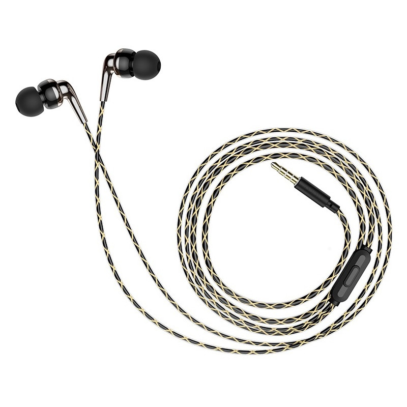 Écouteurs stéréo avec Micro Hoco M71 / Noir