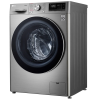 Machine à laver à Vapeur LG 9 Kg / Silver