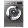 Machine à laver à Vapeur LG 9 Kg / Inverter DD 6M / Silver