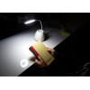 Lampe de bureau rechargeable 19LED Blanc - S-link SL-8715