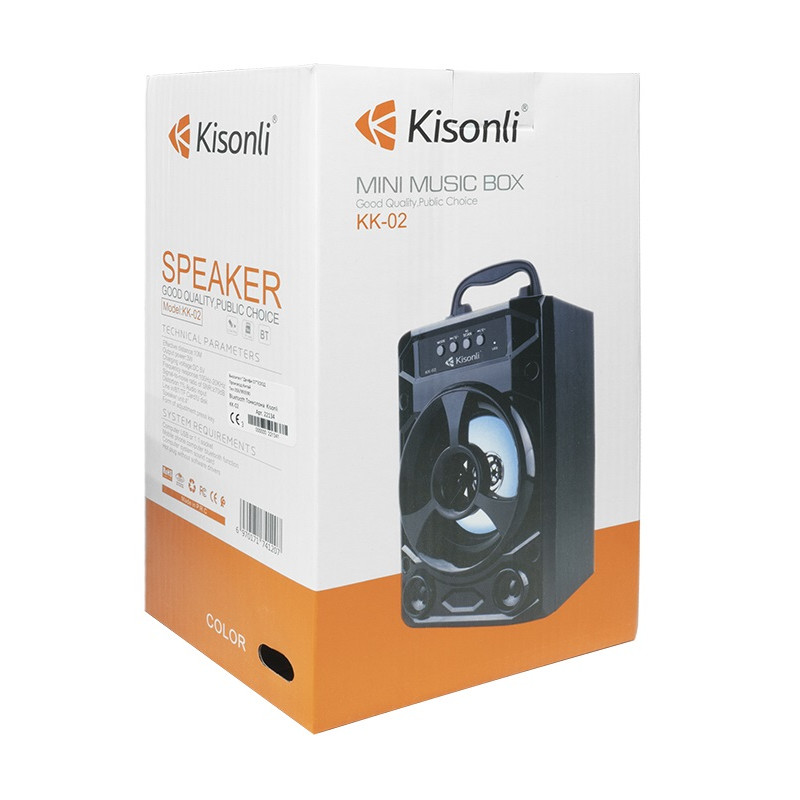 Haut Parleur Portable Kisonli Bluetooth