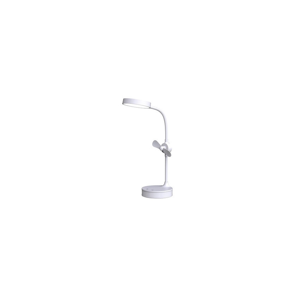 Lampe LED avec Mirroir et Ventilateur Rechargeable Flexible S-link SL-8740