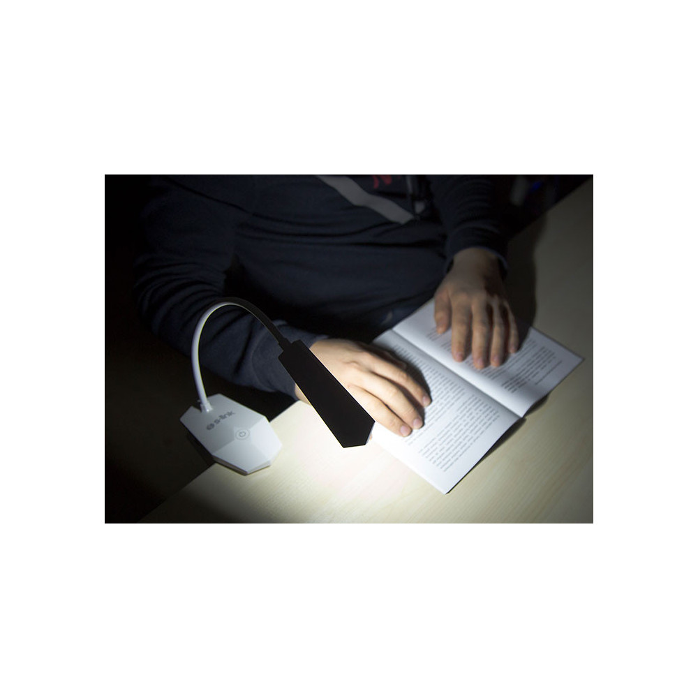 Lampe avec Support de bureau rechargeable 14 LEDs S-Link SL-8720