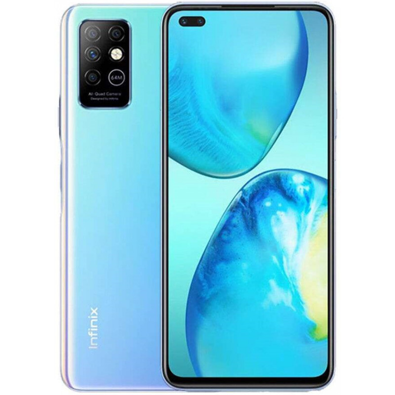 Téléphone Portable Infinix Note 8 / 4G / Double SIM / Bleu Claire
