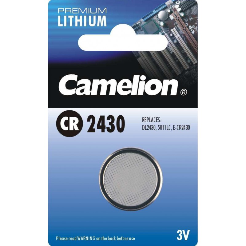 Pile Bouton Lithium CR 2430 / 3V