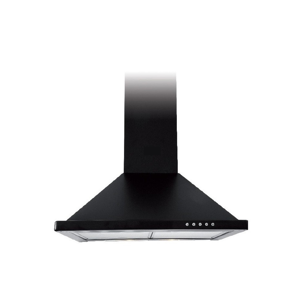Hotte aspirante Pyramide AZUR / 3 Vitesses / 60 cm / Noir