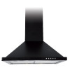 Hotte aspirante Pyramide AZUR / 3 Vitesses / 60 cm / Noir