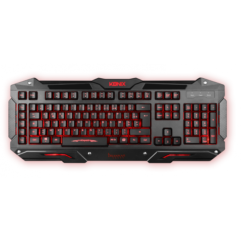 Clavier Gamer Konix Drakkar Midgard / Noir / RGB