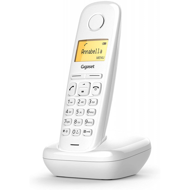 Téléphone DECT Sans Fil Gigaset A170 / Blanc