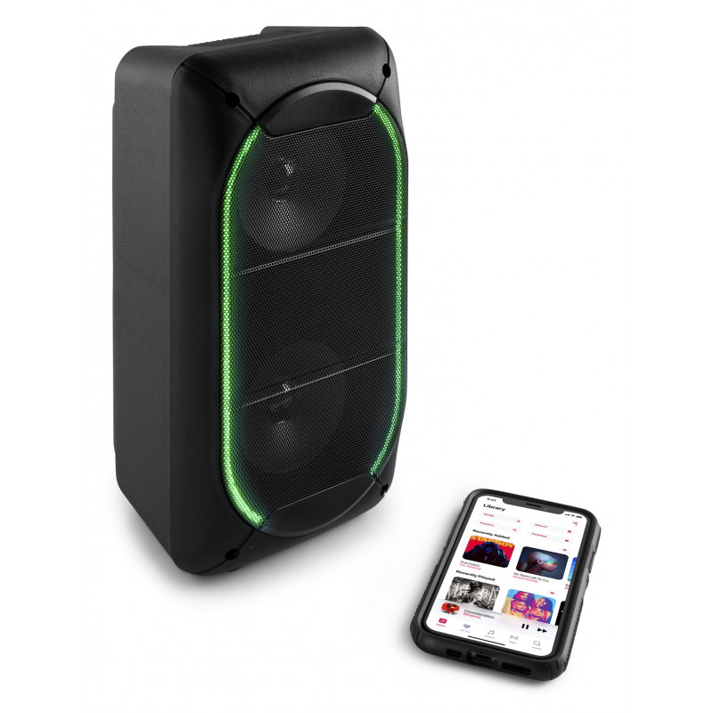 Haut-Parleur Bluetooth  SBS60 2X 4" BT LED USB