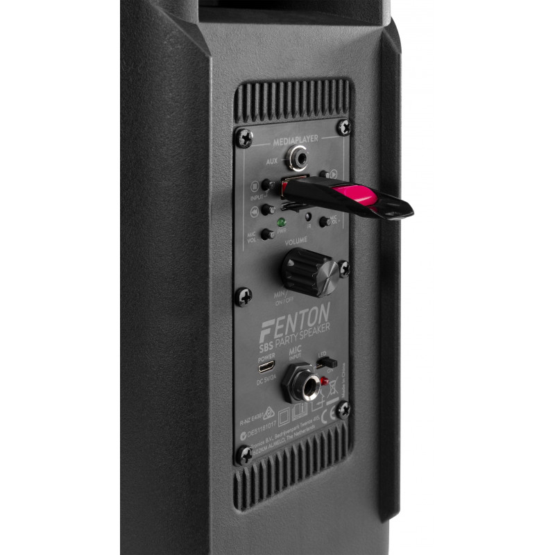 Haut-Parleur Bluetooth  SBS60 2X 4" BT LED USB