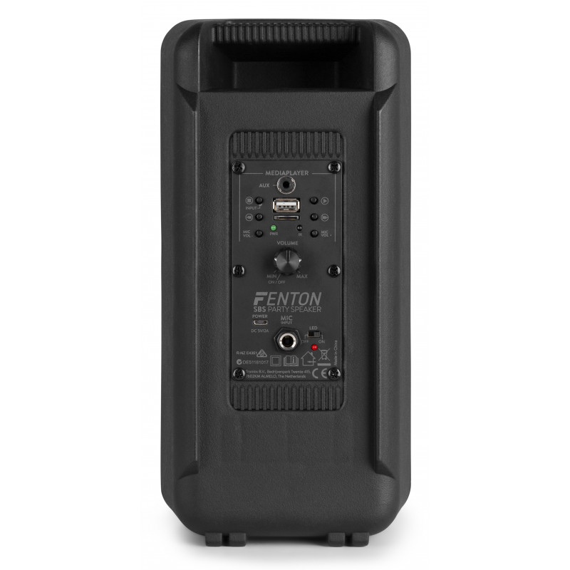 Haut-Parleur Bluetooth  SBS60 2X 4" BT LED USB