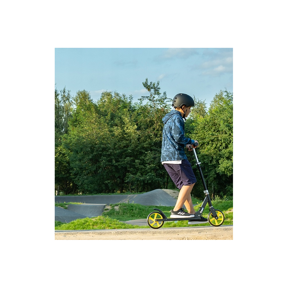 Trottinette Qkids STUNT  Pliable / Noir