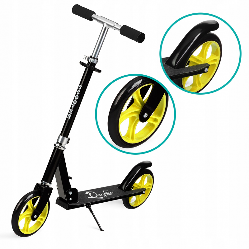 Trottinette Qkids STUNT  Pliable / Noir