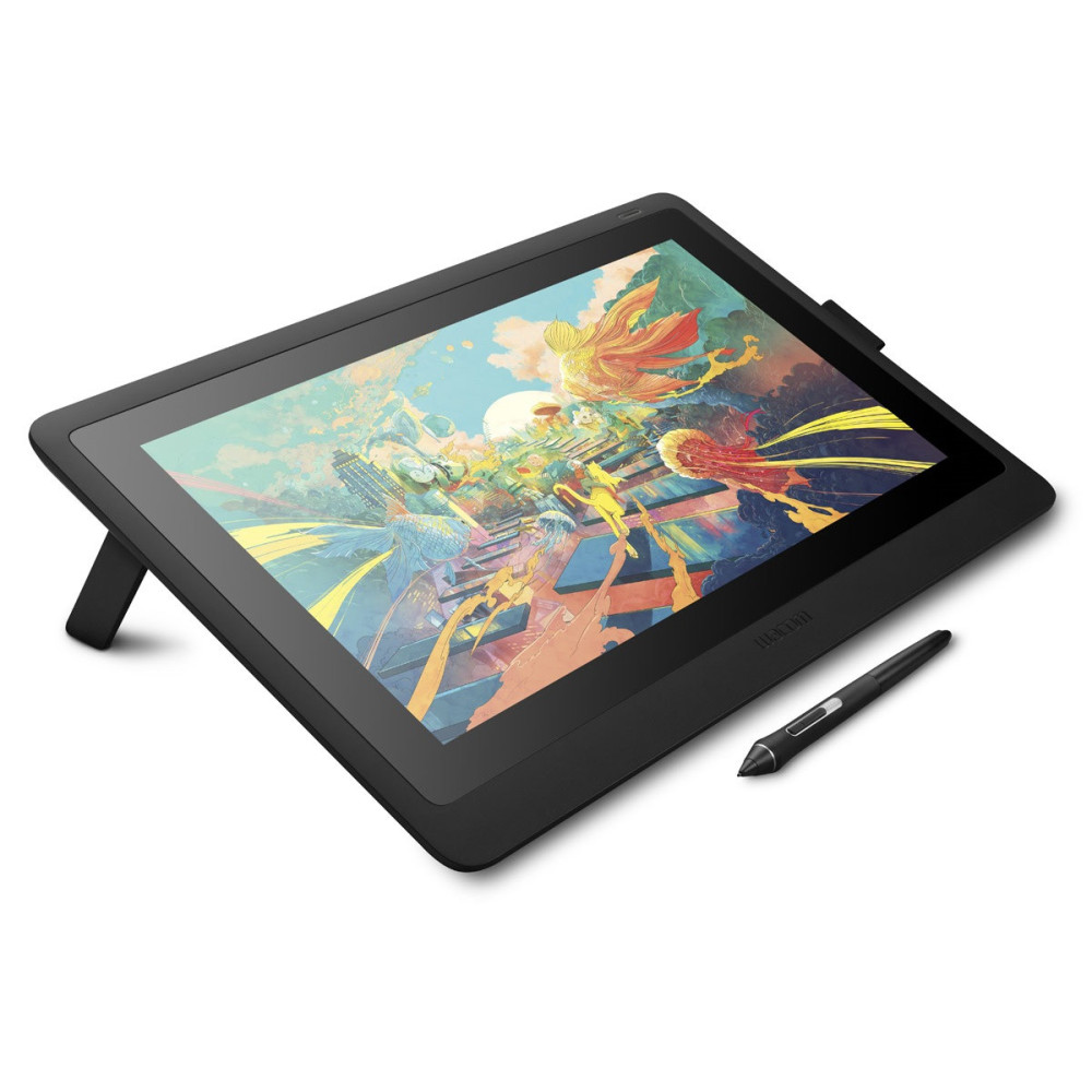 Tablette Graphique Wacom Cintiq Full HD 15.6" avec Stylet / Noir