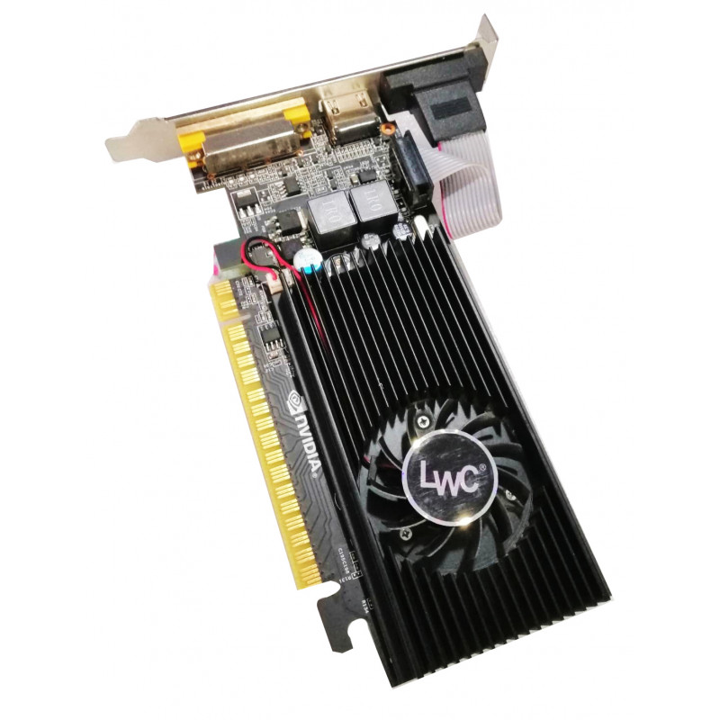 Placa de vídeo - NVIDIA GeForce GT 610 (2GB / PCI-E) - Afox- AF610 Placa de vídeo - NVIDIA GeForce GT 610 (2GB / PCI-E) - Afox- AF610