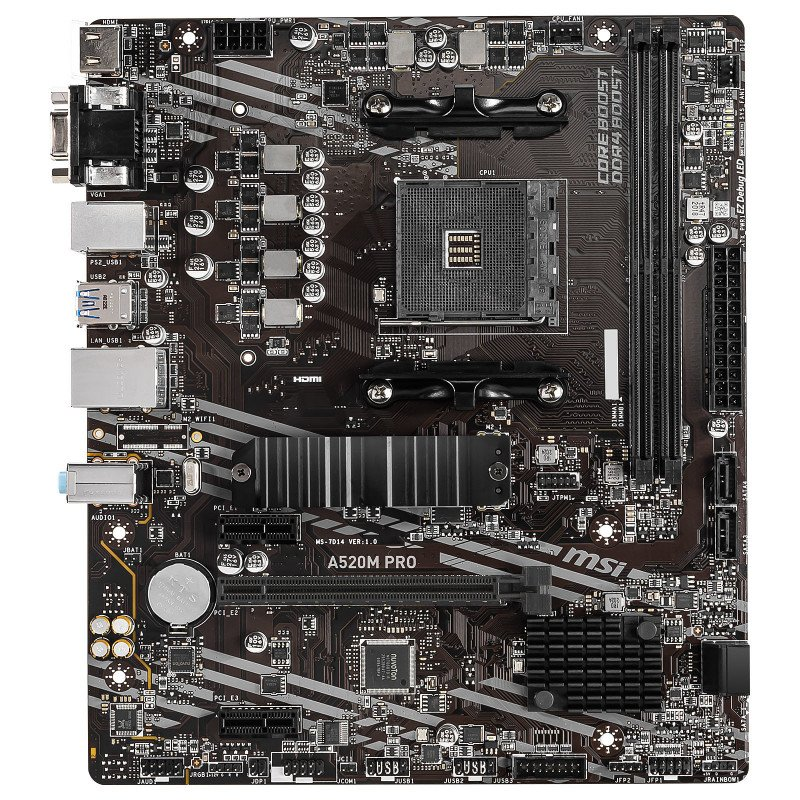 Carte mère MSI A520M Pro