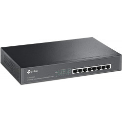 Switch de bureau rackable 8 ports Gigabit PoE +