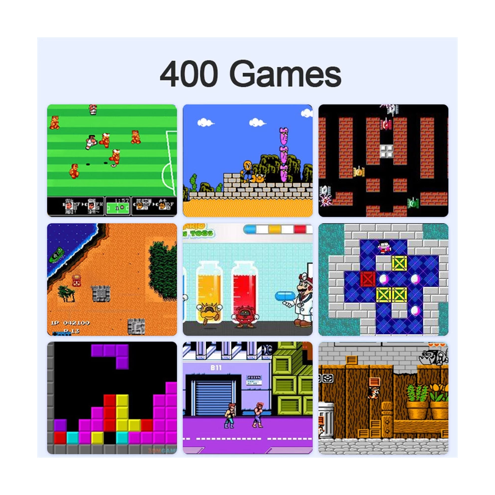 Console Game BOX 400 Jeux / Bleu