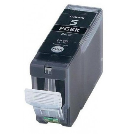 Edding 18-108 - Cartuccia Di Ricambio Nera Compatibile Canon PGi-5Bk - Alta Qualità E Conveniente - 2