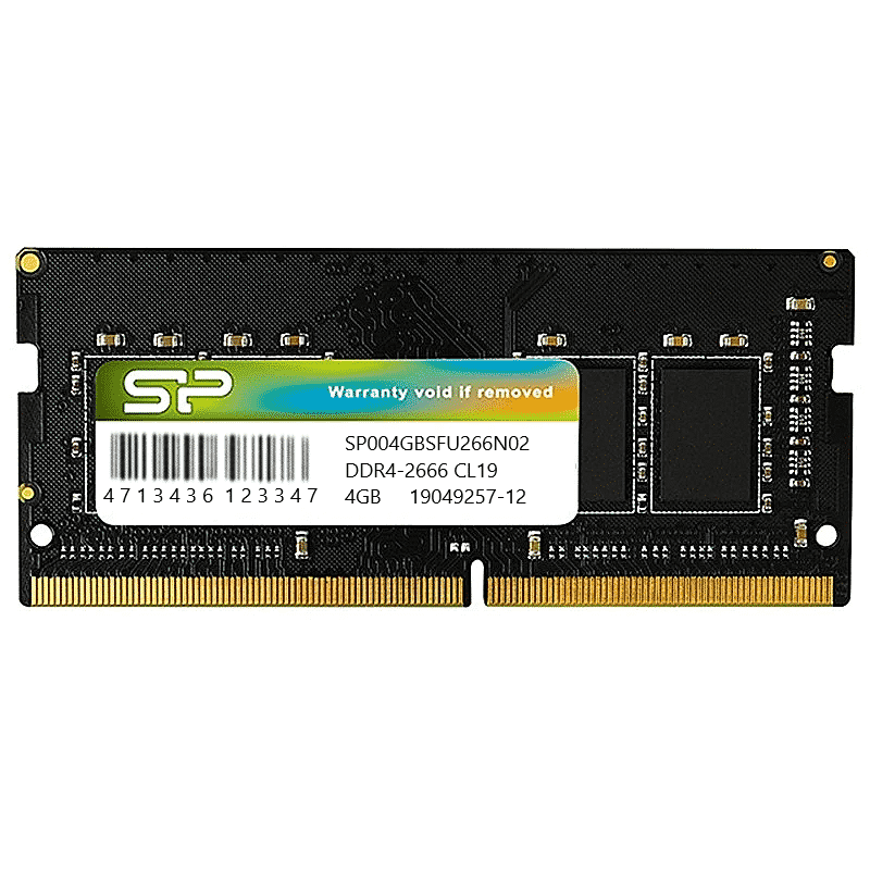 Lot de 6 Barrettes Mémoire RAM Sodimm 4 Go DDR4 PC Portable