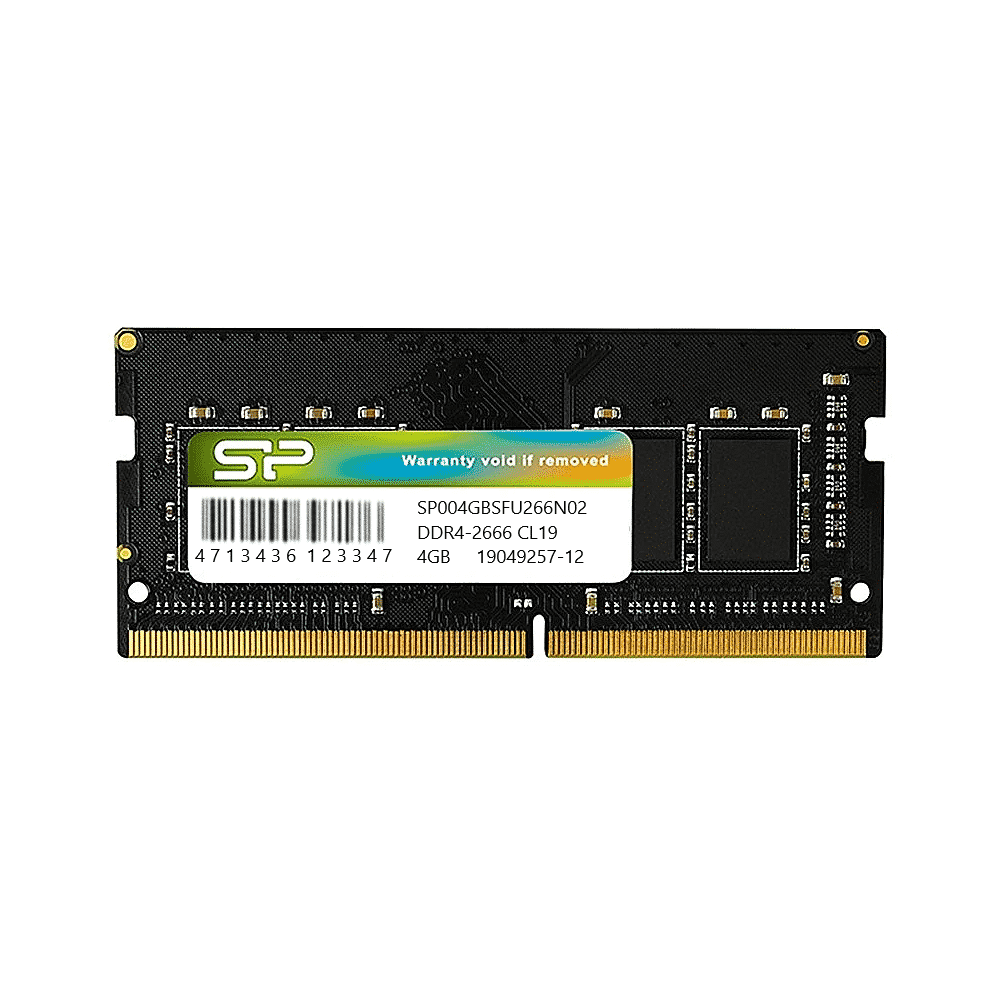 Barette mémoire Silicon Power Pour Pc Portable DIMM 4 Go DDR4 / 2666 MHz