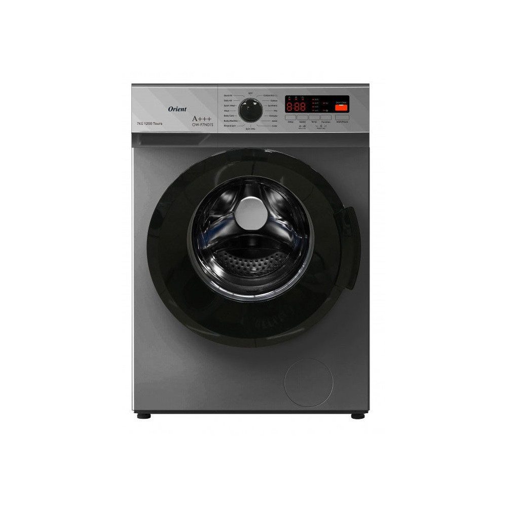Machine à laver Automatique Frontale Orient OW-F7N03S / 7KG / Silver