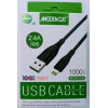 Câble Chargeur Modem Cat pour iPhone 2.4A / Noir