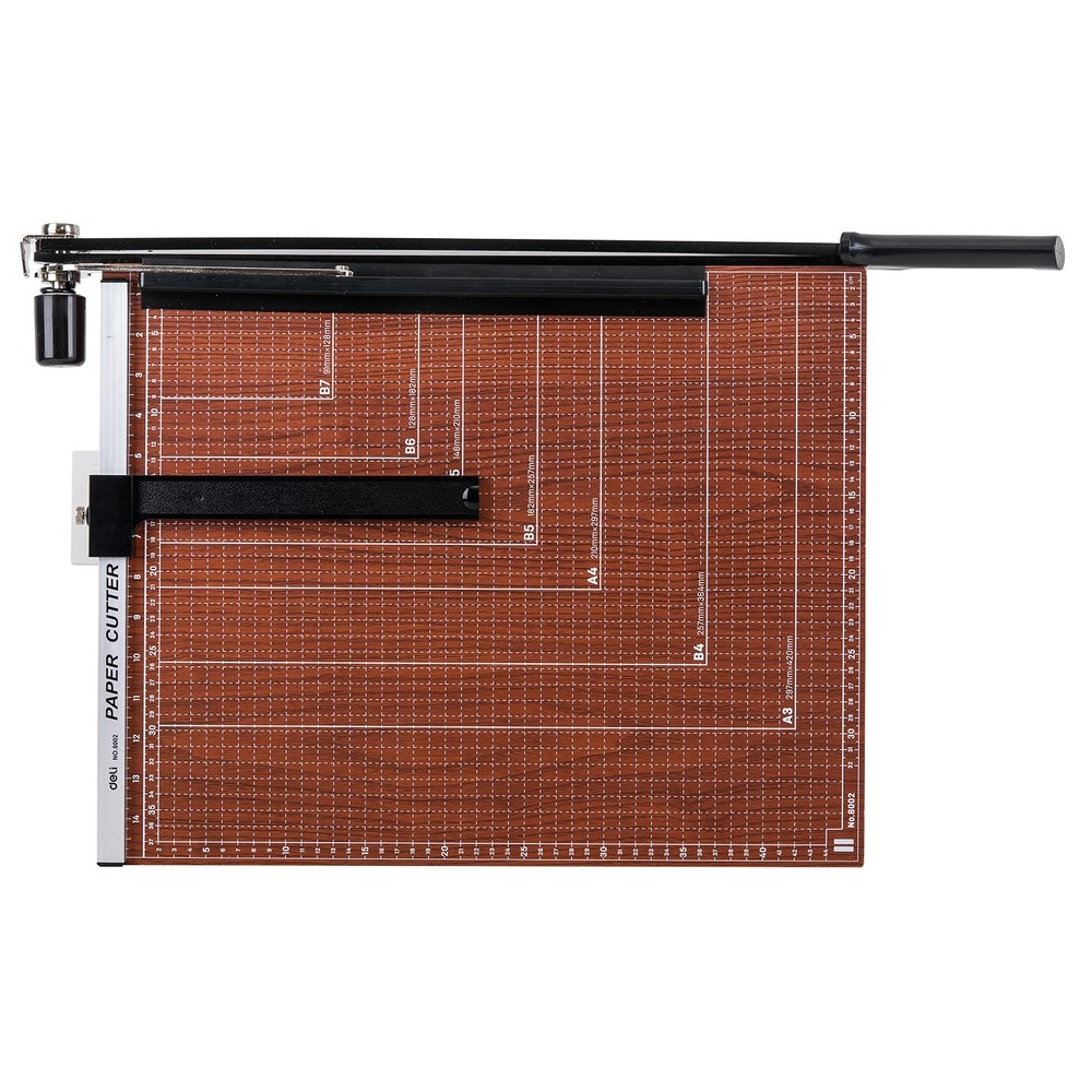 Cisaille Papier Deli E8002 A3 Marron 12 feuilles 18" x 15"