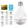 Caméra de Serveillance Ampoule IP Wifi Panoramique à 360 °