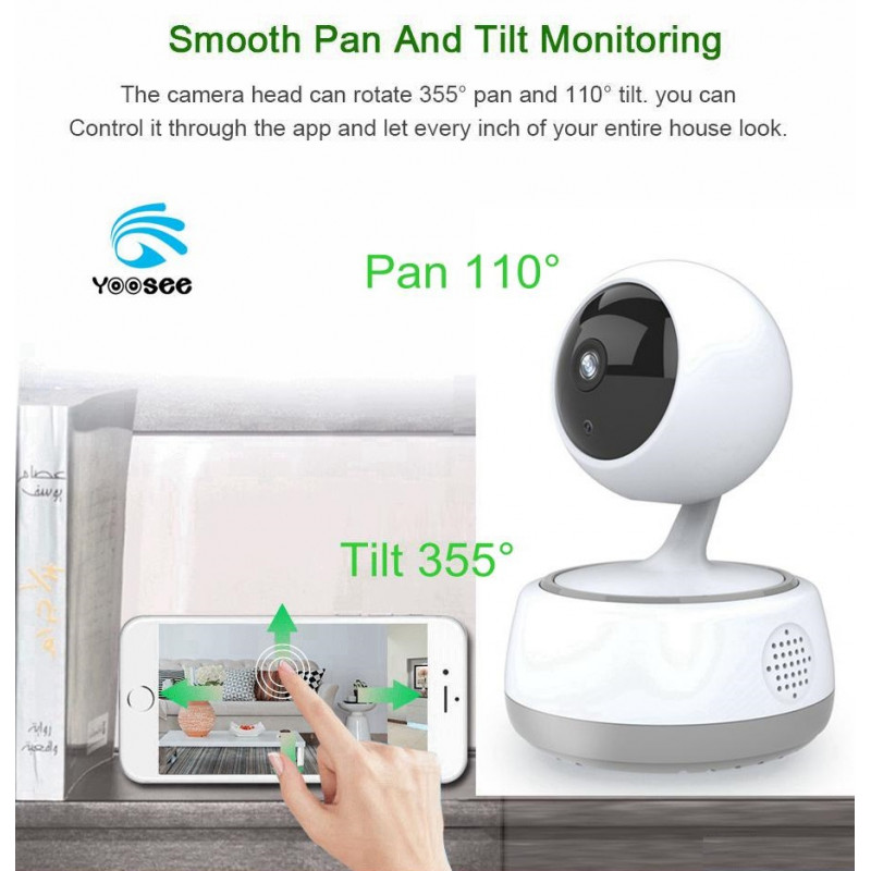 Caméra de Surveillance YOOSEE WIFI / 2MP / Blanc