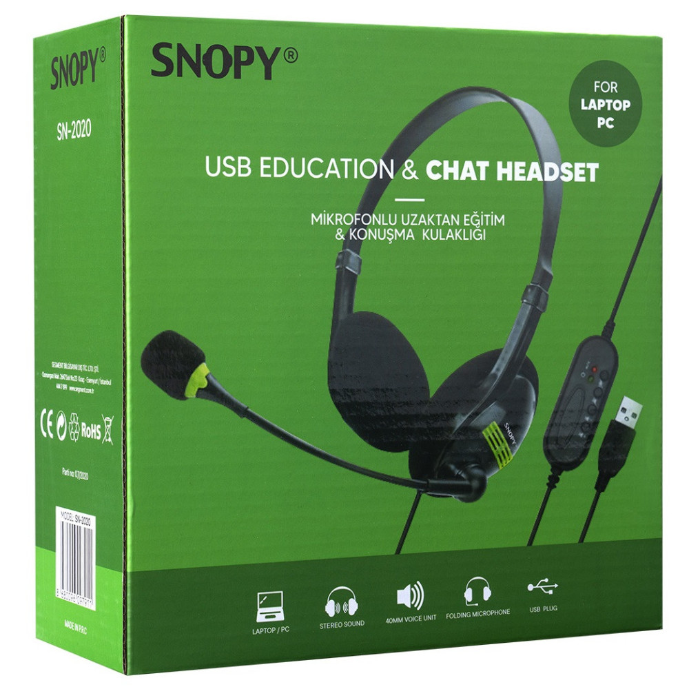Casque Micro USB Snopy SN-2020