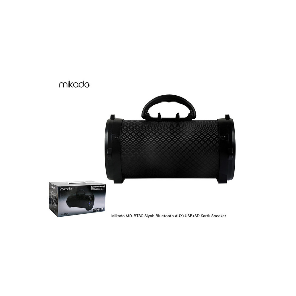 Haut-Parleur Bluetooth Mikado MD-BT30 Noir