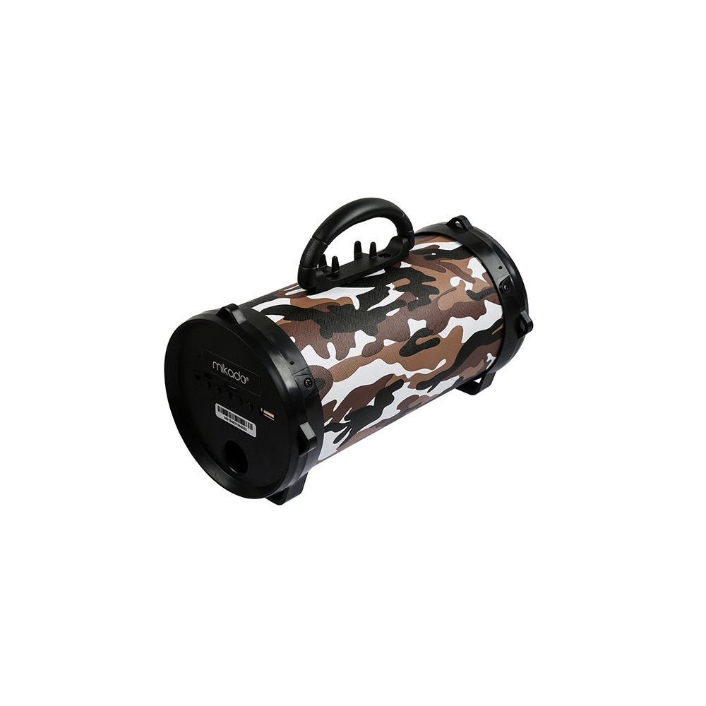 Haut-Parleur Bluetooth Mikado MD-BT30 Camouflage Marron