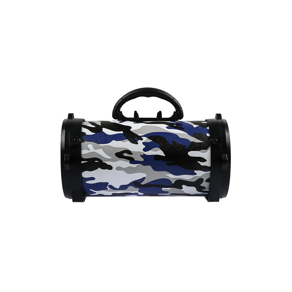 Haut-Parleur Bluetooth Mikado MD-BT30 Camouflage Bleu