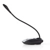 Microphone USB de Bureau Nedis MICDU100BK