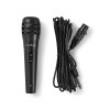 Microphone filaire Cardioïde Nedis MPWD15BK