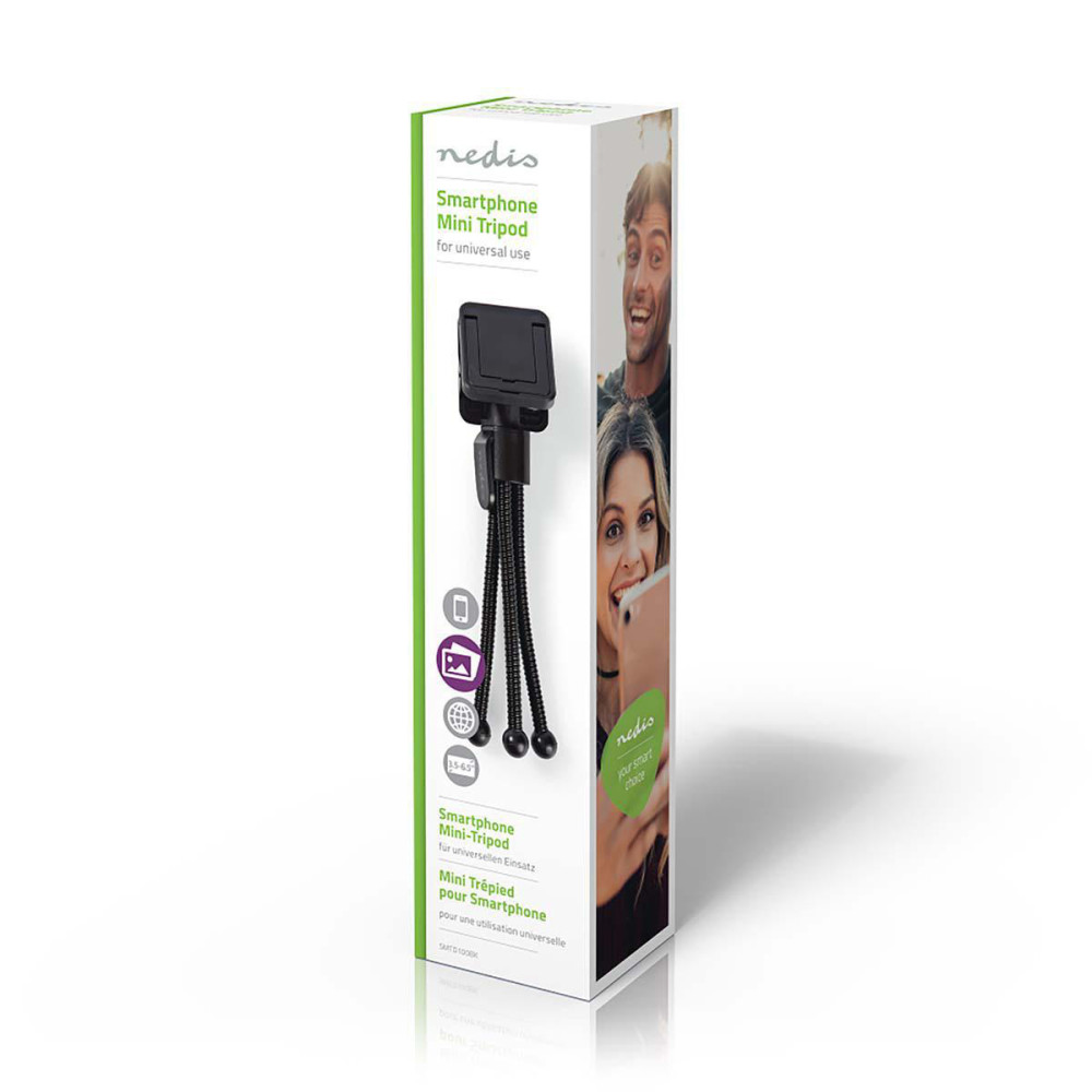 Mini Trépied Nedis Pour Smartphone SMTD100BK