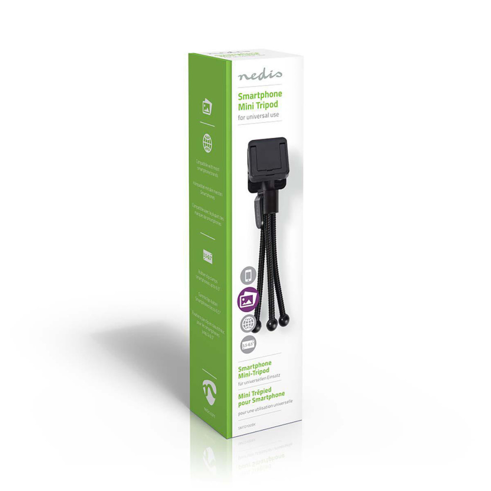 Mini Trépied Nedis Pour Smartphone SMTD100BK