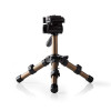 Mini Trépied pour appareils photos Nedis Pan & Tilt 161 cm / Noir argent