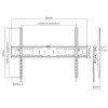Support pour Téléviseurs Sbox PLB-4269T / 60"-100"
