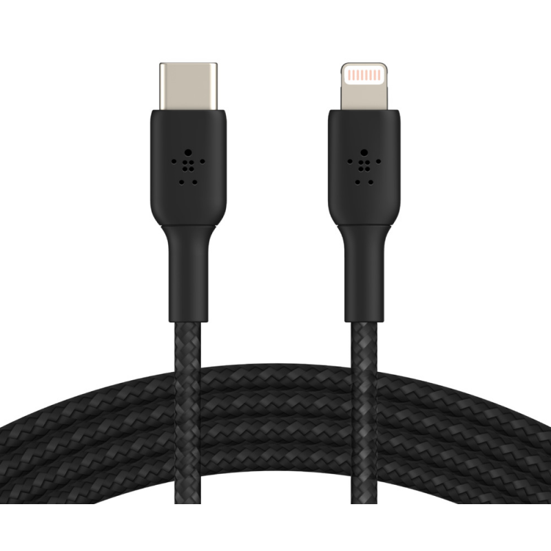 Câble Belkin USB TypeC vers Lightning MFi Renforcé 2m