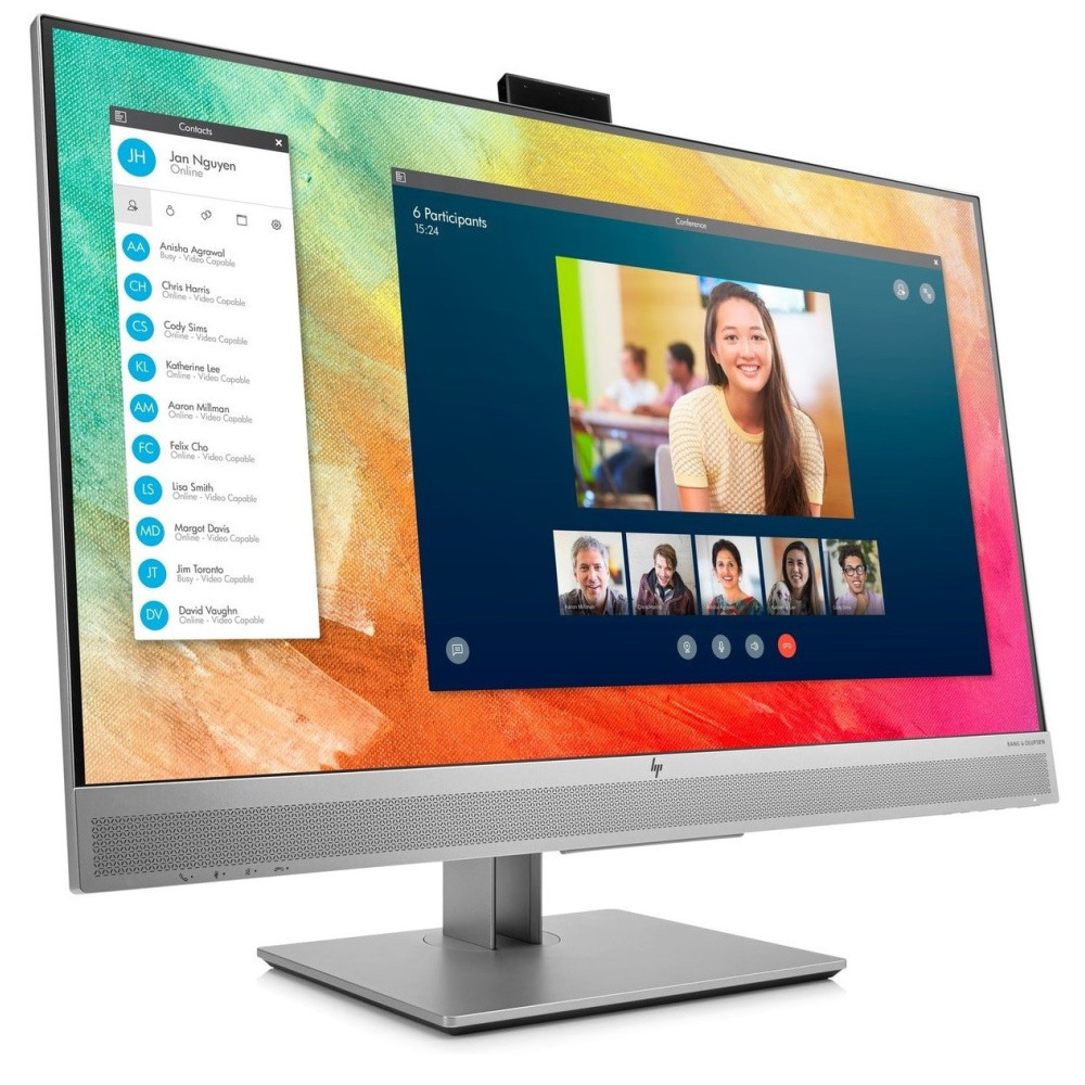 Ecran HP EliteDisplay E273 27" Pivotant Full HD avec Webcam HD