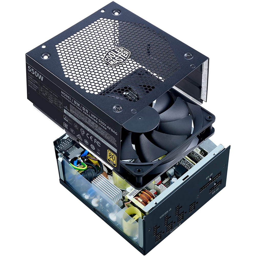 Boite d'alimentation Cooler Master V550 / 80Plus Gold V2