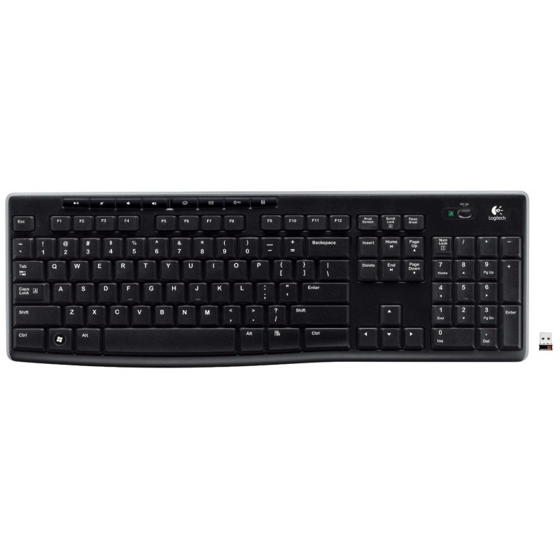 Clavier Sans Fil Multimédia Logitech K270